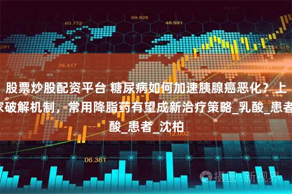 股票炒股配资平台 糖尿病如何加速胰腺癌恶化？上海专家破解机制，常用降脂药有望成新治疗策略_乳酸_患者_沈柏